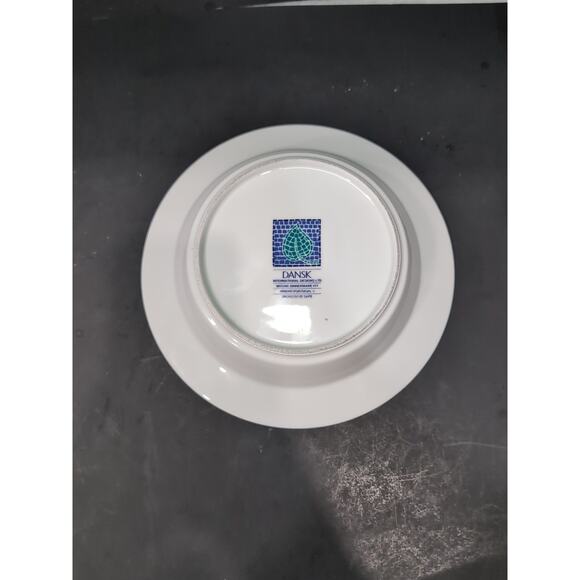 Dansk Ivy Rim Soup Bowl 8.75", Mosaic Tiled Design,‎ Ivy Mosaic Bowl, Dinnerware - Picture 3 of 10